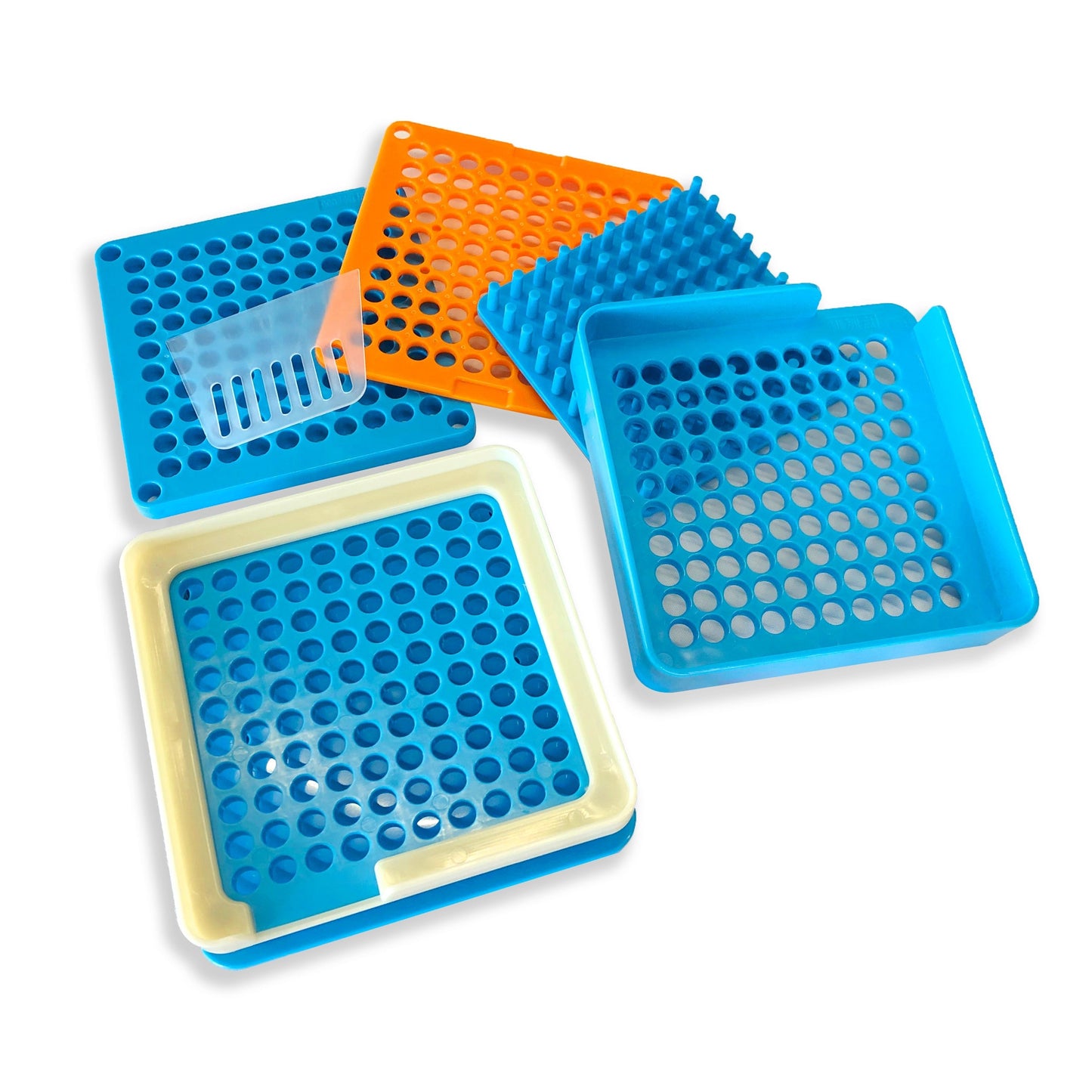 100 Holes Capsule Filler 000# 00# 0# 1# Capsule Filling Machine Plate Tool Food Grade