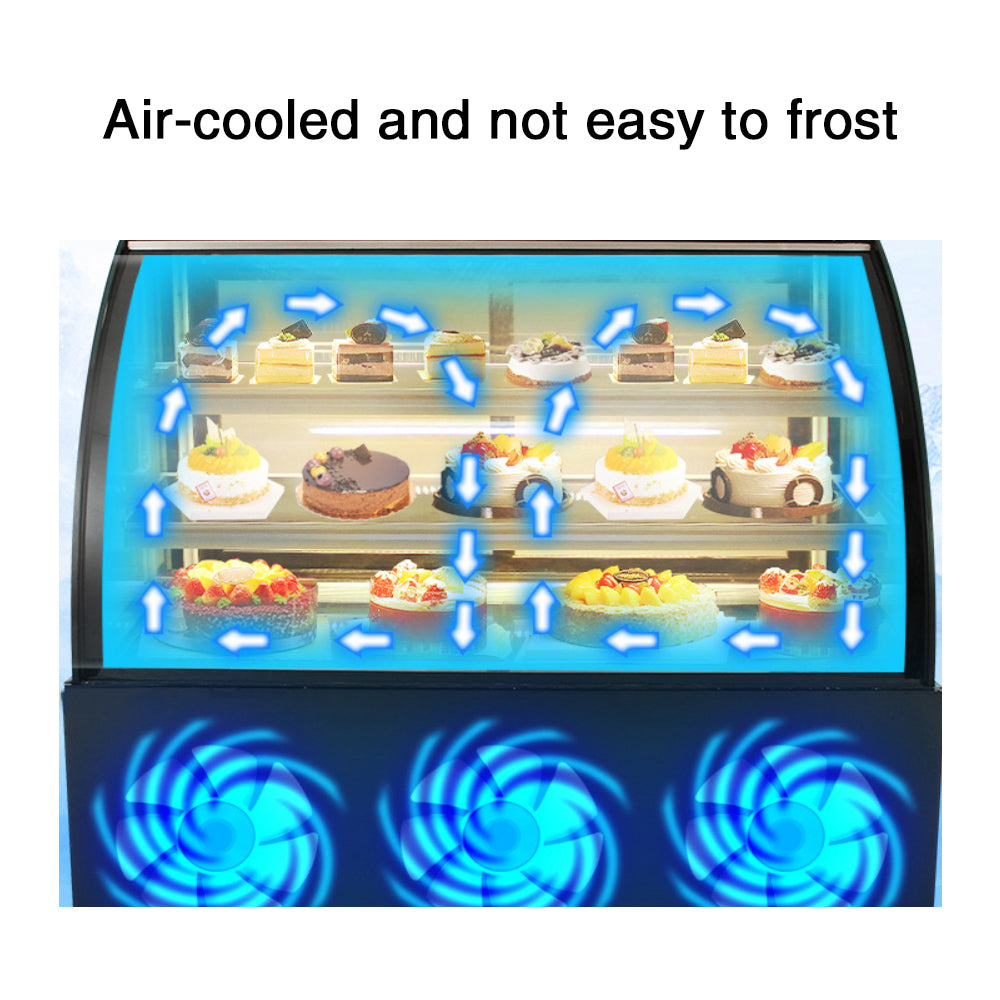 Desktop Bread Display Case for Bakeries: Simple, Elegant, Ideal for Baked Goods Display