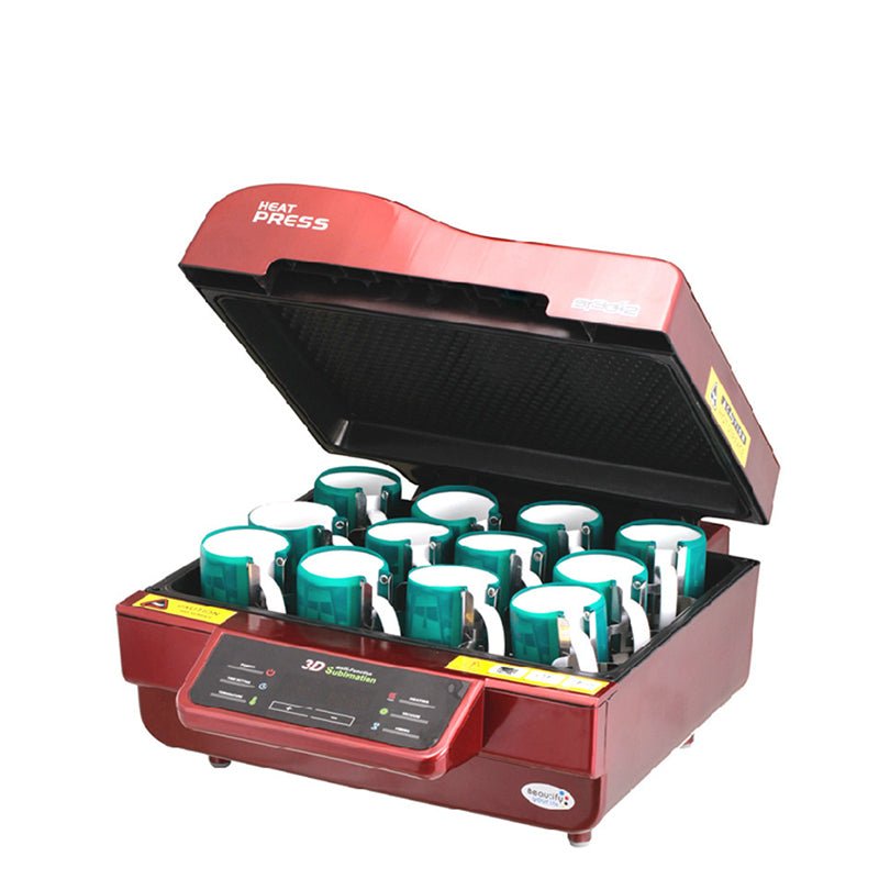 3D Vacuum Sublimation Machine Heat Press Machine Lanyard Phone Cover Mug Printer - CECLE Machine