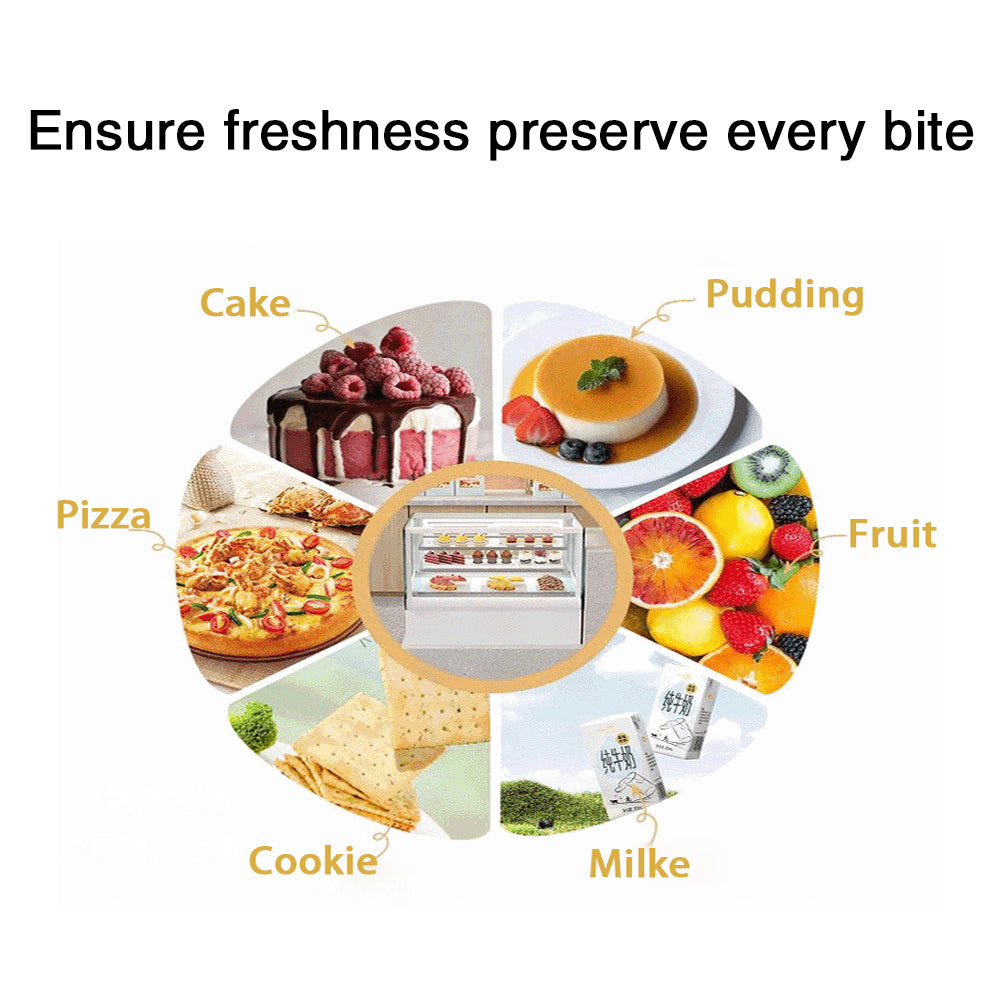 Desktop Bread Display Case for Bakeries: Simple, Elegant, Ideal for Baked Goods Display