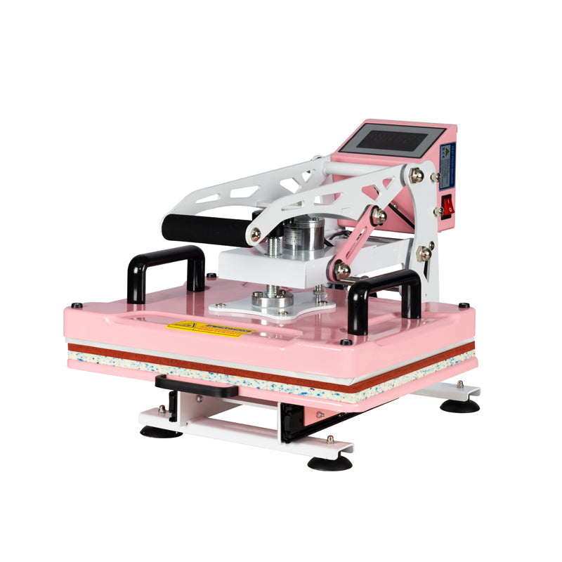12″x15″ Semi-automatic Heat Press Machine With Auto Open and Slide-out Base