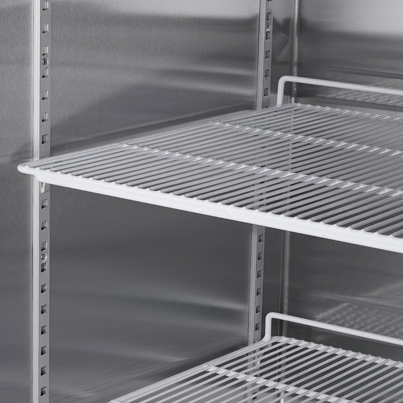 Commercial Freezer Single Solid Door 27"W Reach-in Freezer 18.68 Cu.ft. Upright Fan Cooling