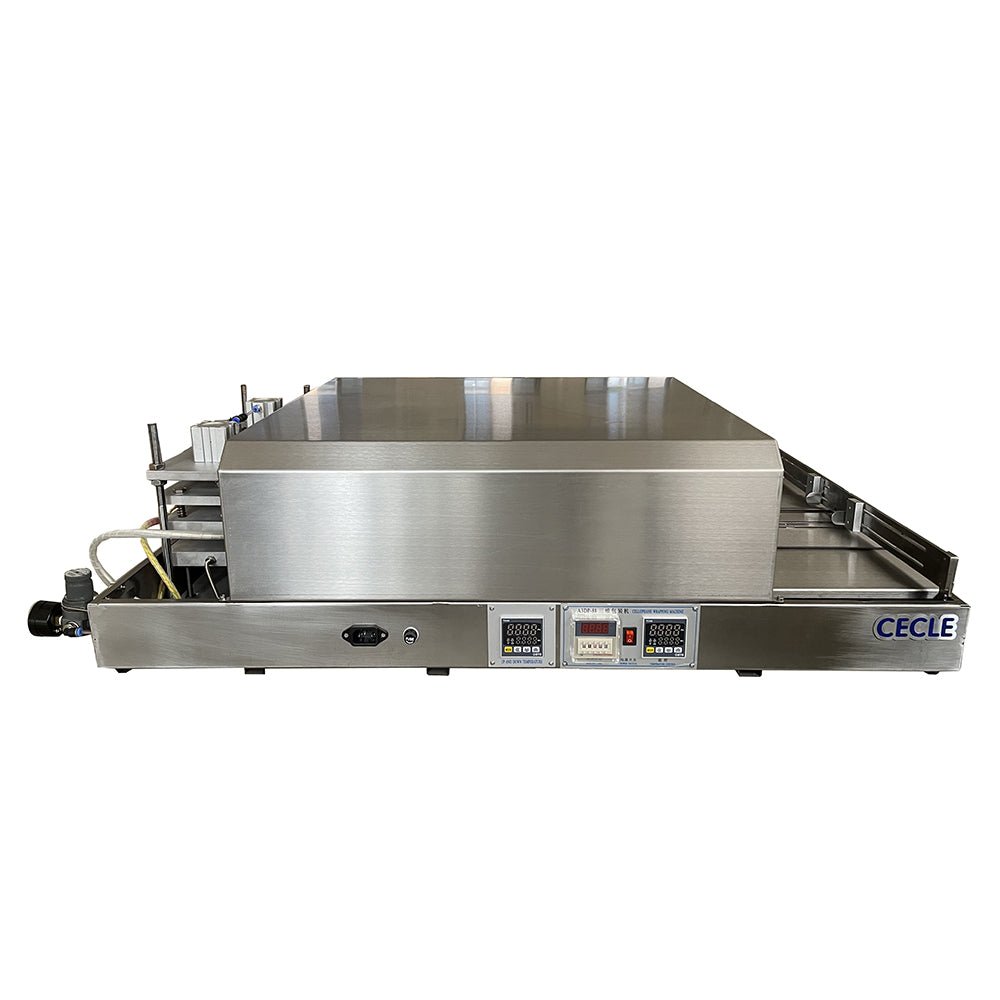 A3DP-88H electric and pneumatic box wrapping machine, cellophane wrapping machine - CECLE Machine