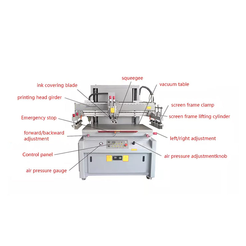 Flat Screen Printing Machine Electric Flatbed Screen Printing Machine,Silk Screen Machine For Fabric,Clothing Printing Machine