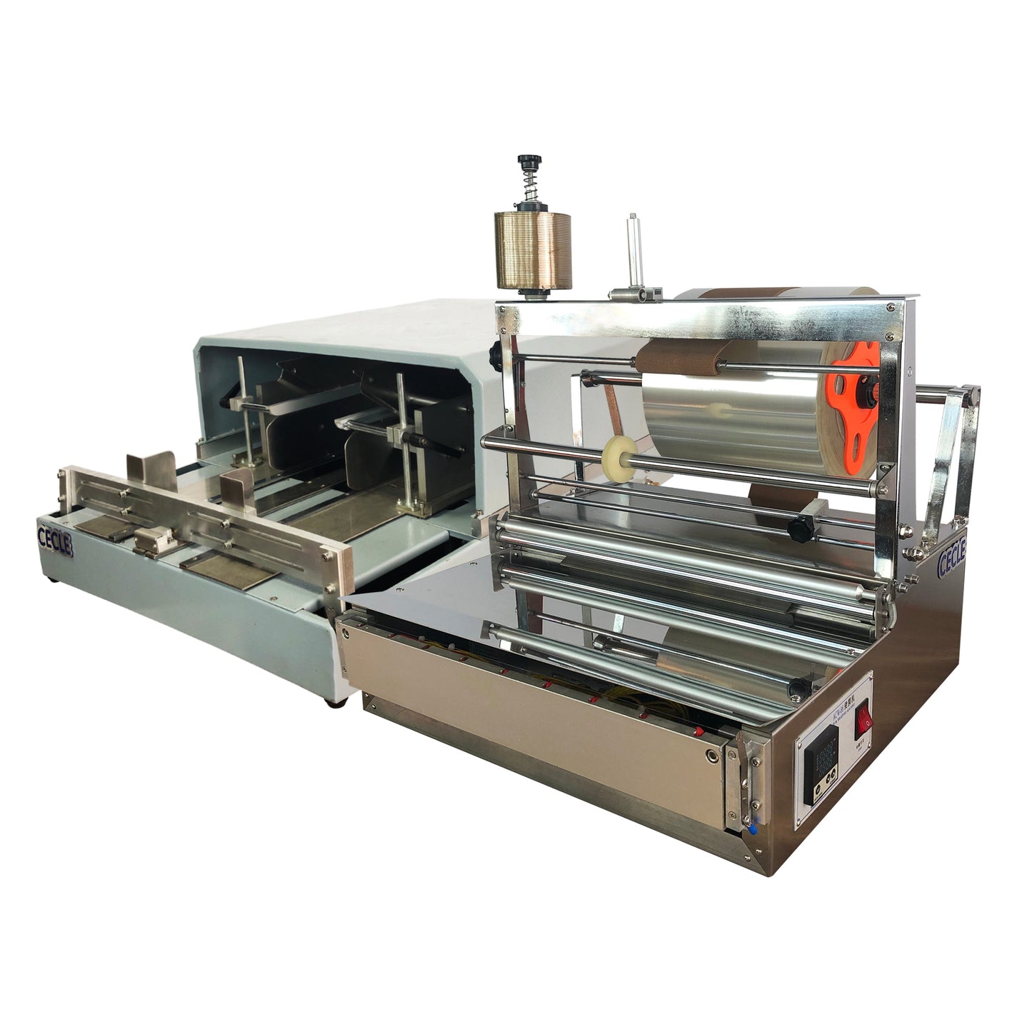 ACW-88 + A3DP-88 semi-automatic pneumatic packing machine perfume box - CECLE Machine