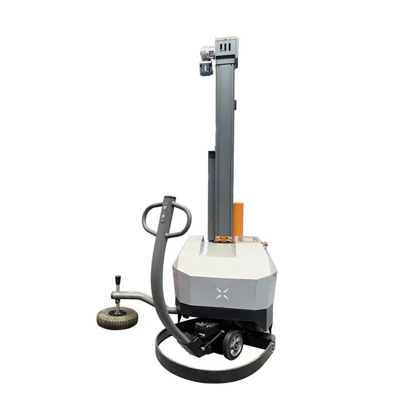 Automatic Pallet Stretch Film Wrapping Machine,Self-Propelled Movable Vertical Stretch Wrapper - CECLE Machine