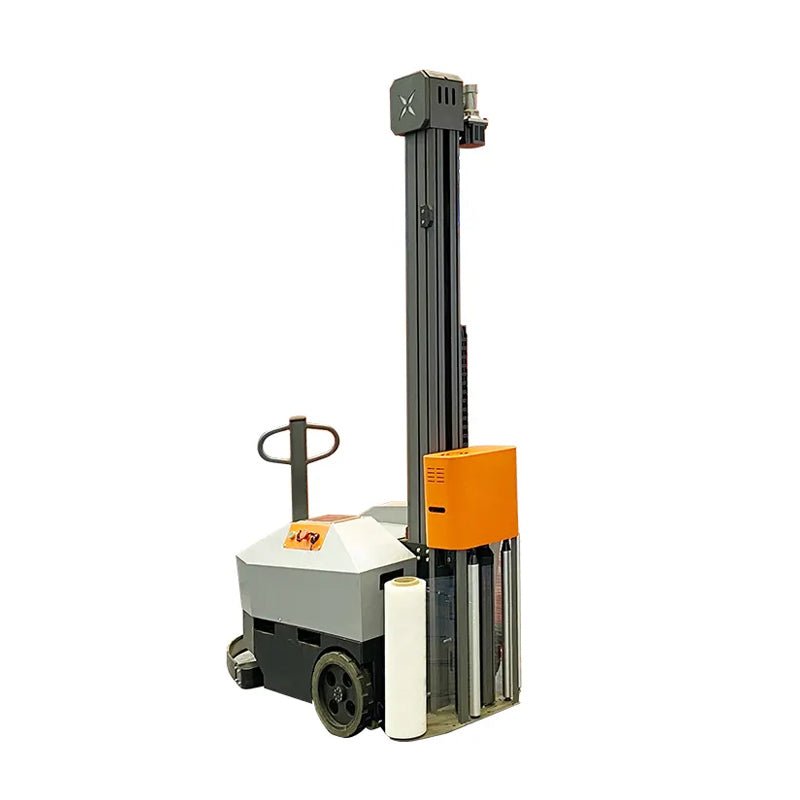 Automatic Pallet Stretch Film Wrapping Machine,Self-Propelled Movable Vertical Stretch Wrapper - CECLE Machine