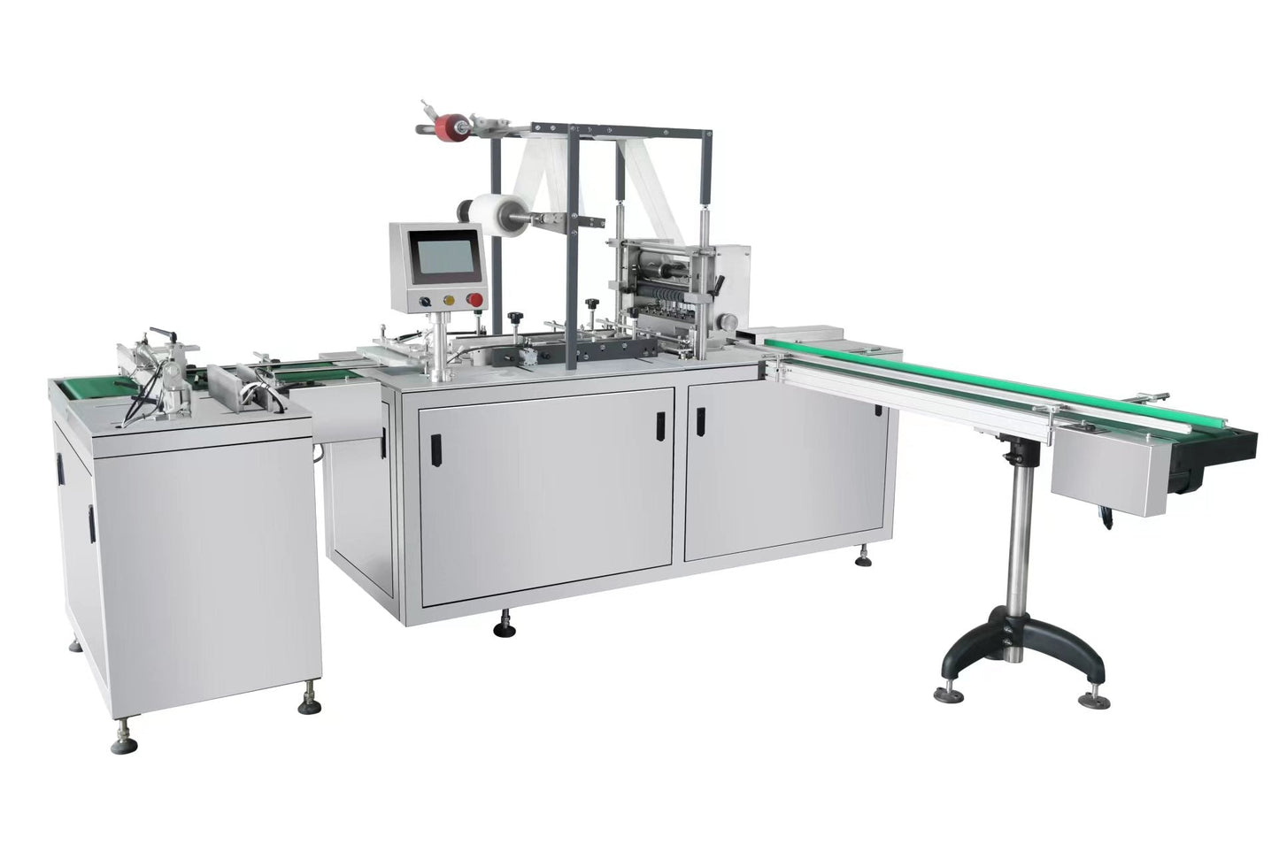 Automatic perfume box cellophane wrapping machine, cellophane box packing machine, flat push packing machine - CECLE Machine