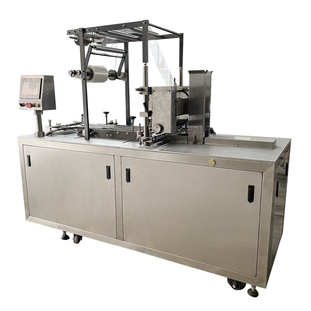 Automatic perfume box cellophane wrapping machine, cellophane box packing machine, flat push packing machine - CECLE Machine