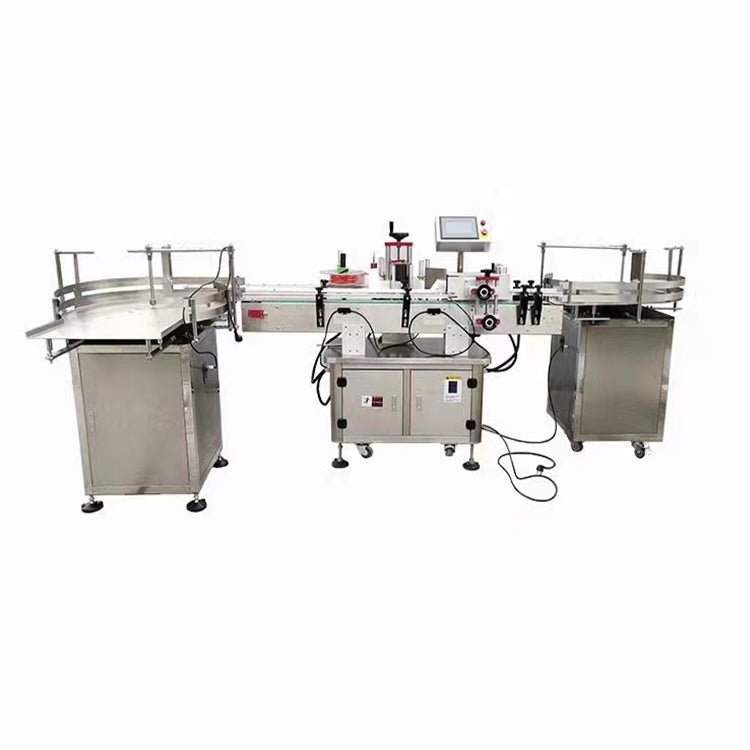 Automatic round bottle labeling machine, beer cans labeling machine, vial label applicator - CECLE Machine