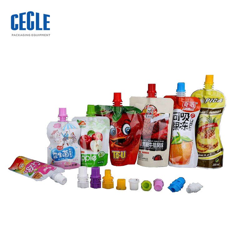 Automatic spout pouch filling machine, automatic tomato/drink paste filling and capping machine for spout pouch bag