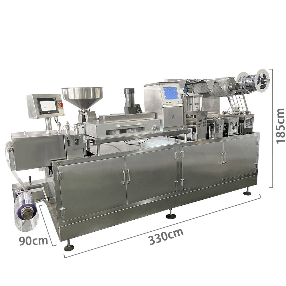 Blister Packing Machine DPP-260 Automatic Aluminum Foil Packing Machine for Tablet Capsule Pill with visual inspection system