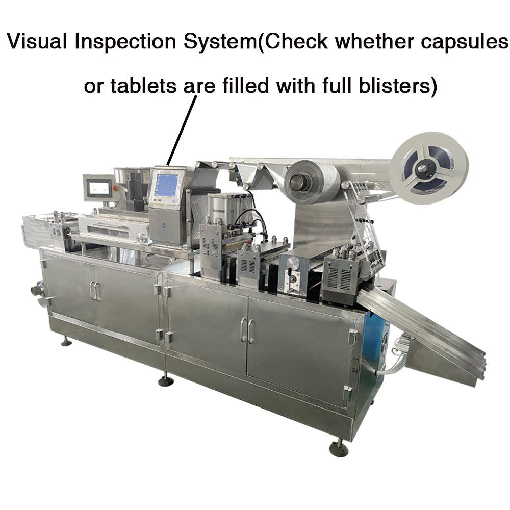 Blister Packing Machine DPP-260 Automatic Aluminum Foil Packing Machine for Tablet Capsule Pill with visual inspection system