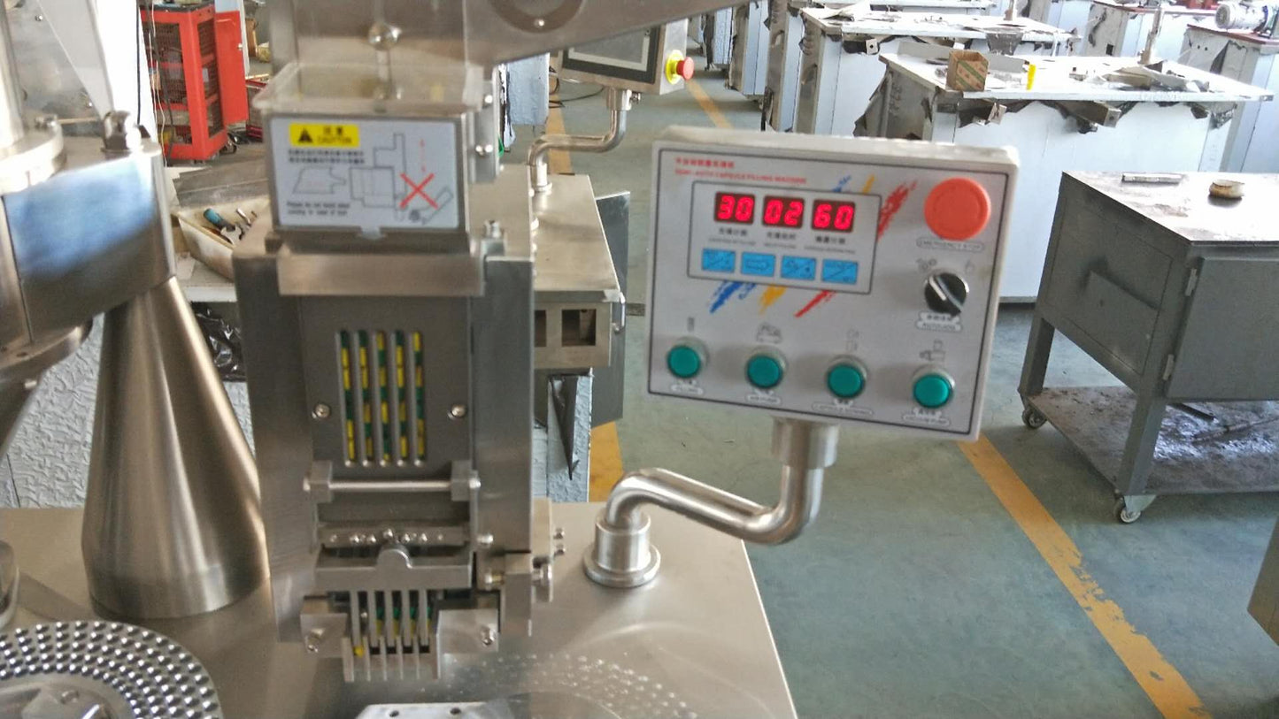 CGN208-D Semi-Auto Medical Capsule Filling Machine For Size 000# 00# 0# 1# 2# 3# 4# - CECLE Machine