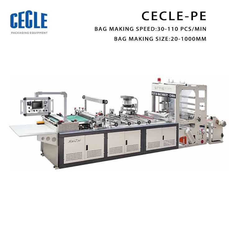 China automatic PVC plastic high frequency bag maker making machine price with zipper - CECLE Machine