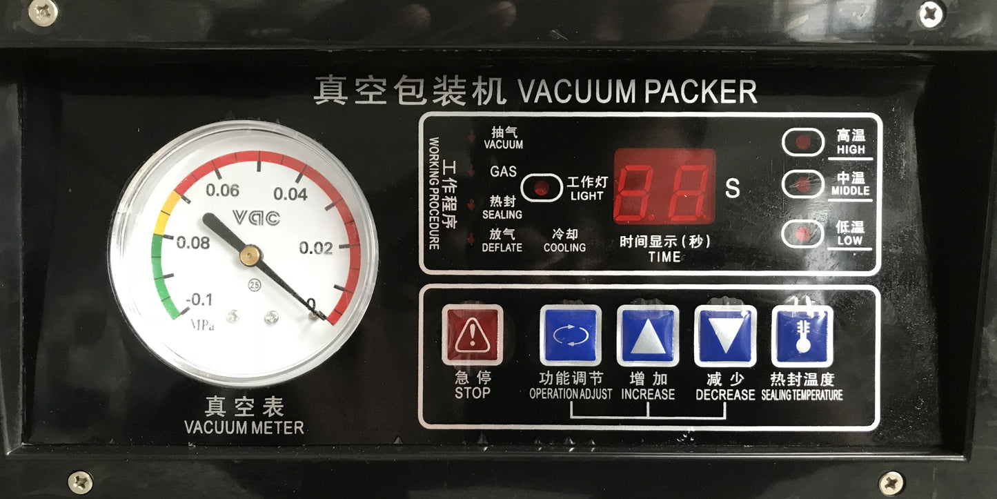 Commercial desktop table top food bag and chamber vacuum sealing packaging machine - CECLE Machine
