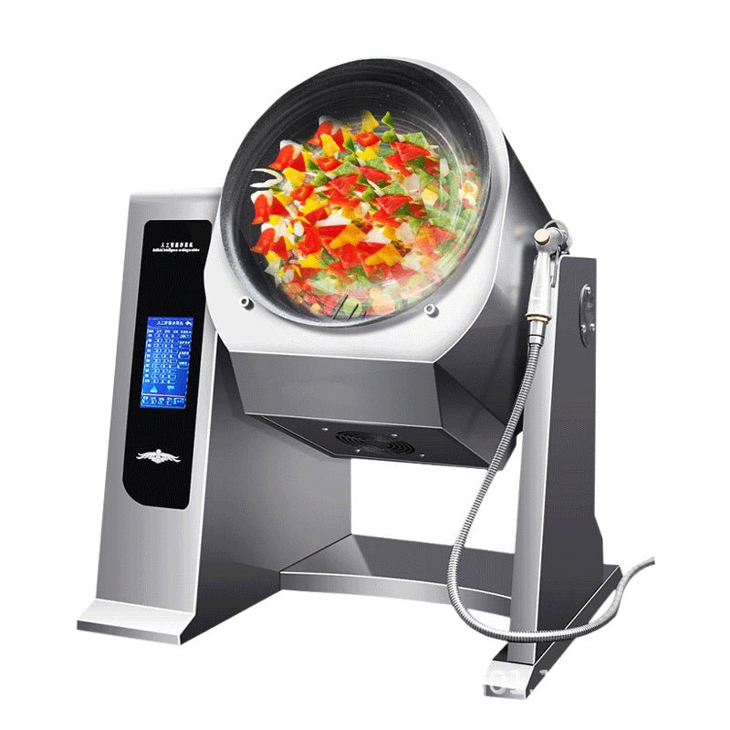 Commercial gas drum fryer automatic intelligent fryer for kitchen use - CECLE Machine