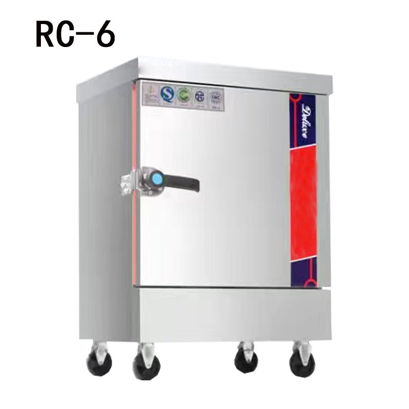Commercial stainless steel rice steam cabinet 12 trays large capacity - CECLE Machine