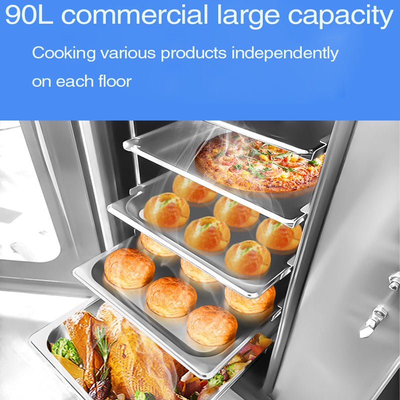Commercial steam convection oven multi-functional and large-capacity - CECLE Machine