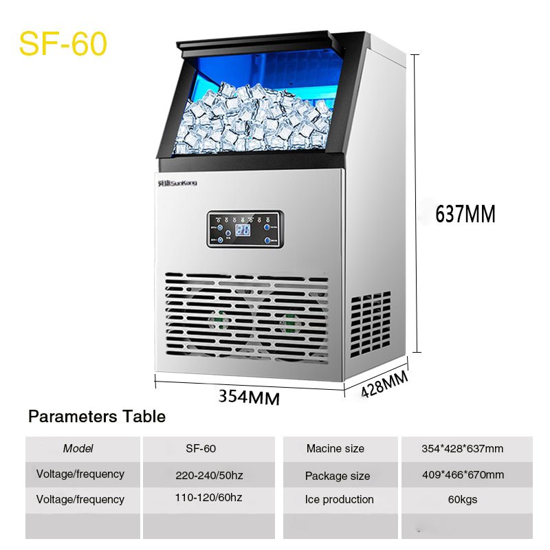 CommercialIce maker machin and ice cube maker machine - CECLE Machine