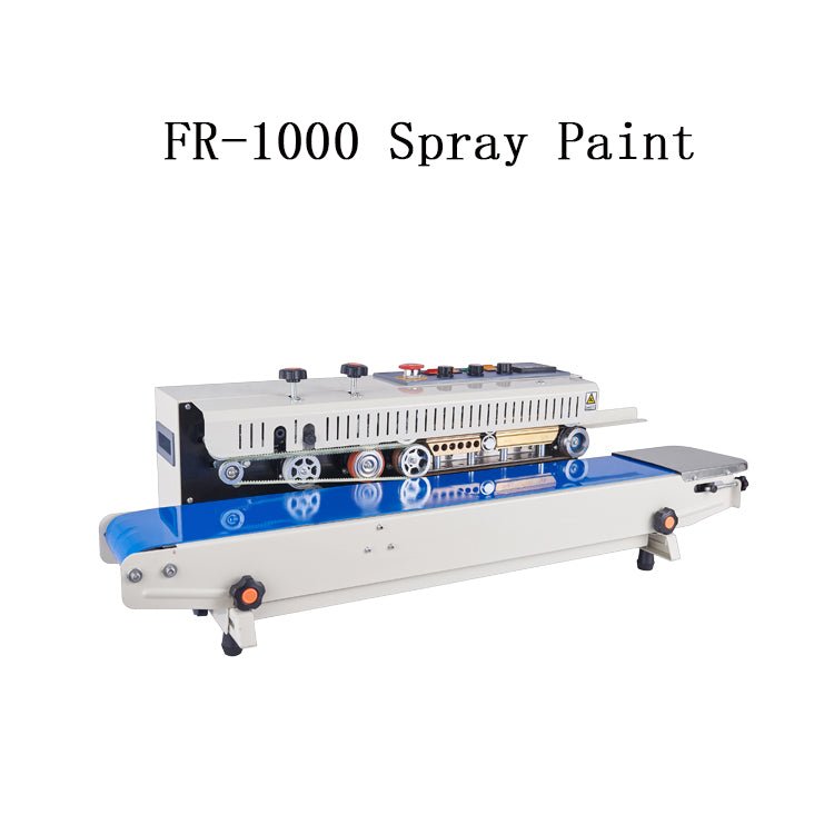 Continuous Band Sealer FR-1000 Horizontal Ink wheel Band Sealer Machine ,Band Sealing Machine For Plastic Bag - CECLE Machine