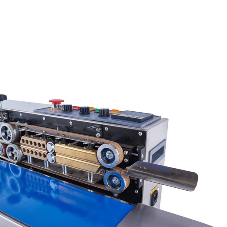 Continuous Band Sealer FR-1000 Horizontal Ink wheel Band Sealer Machine ,Band Sealing Machine For Plastic Bag - CECLE Machine
