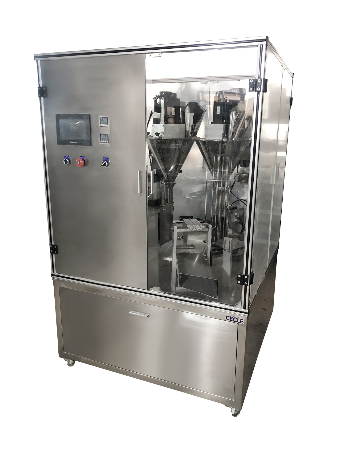 Cup filling machine, Fully Automatic Water Cup Filling And Sealing Machine , Rotary Yogurt Cup Packaging Machine