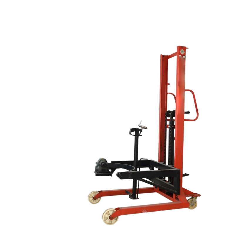 350KG Capacity Manual Hydraulic Oil Drum Lift Stacker