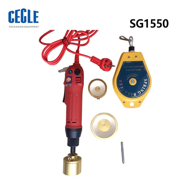 DDX-450 electric desktop capping machine for round caps made of plastic bottle - CECLE Machine