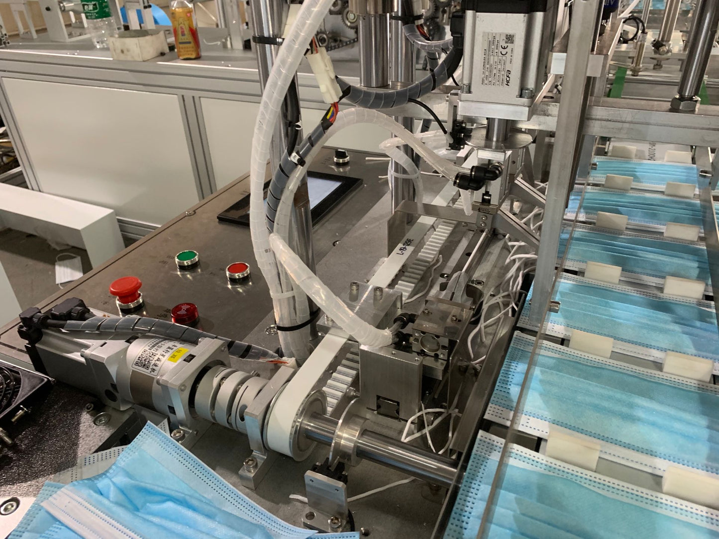 Full automatic disposable face mask making machine, surgical mask manufacturing machine , medical mask manufacturing machine