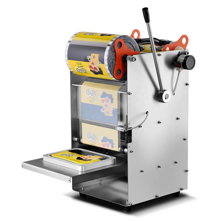 Heat Manual Electric/Pneumatic Tray Sealing Food Packing Machine,tray sealing machine - CECLE Machine