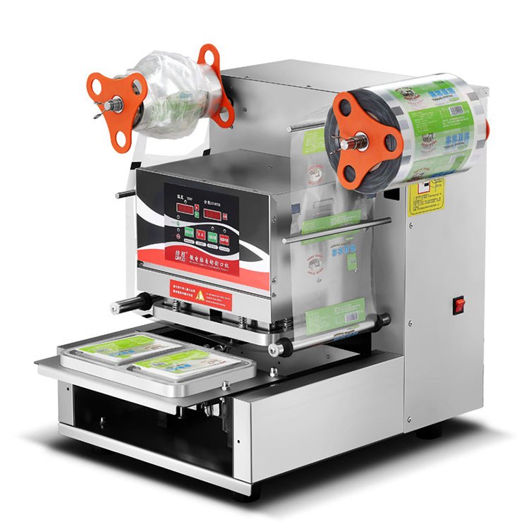 Heat Manual Electric/Pneumatic Tray Sealing Food Packing Machine,tray sealing machine - CECLE Machine
