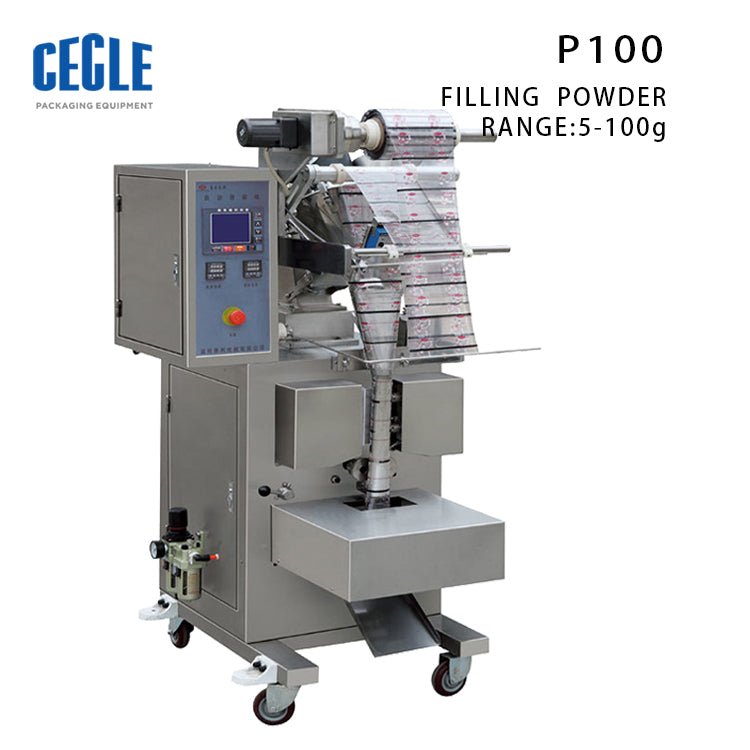 Automatic Small Pouch VFFS Bagger Pillow Type Powder Packing Machine, sachet filling and sealing machine for ground coffee