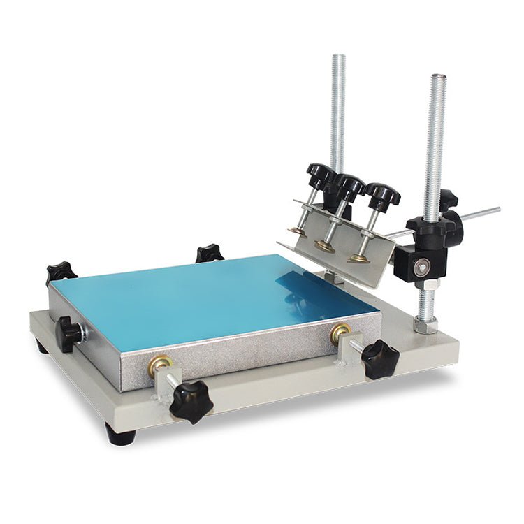Manual Screen Printing Table Small Manual Silk Screen Printer Tempered Glass Flat Screen Printing Machine - CECLE Machine
