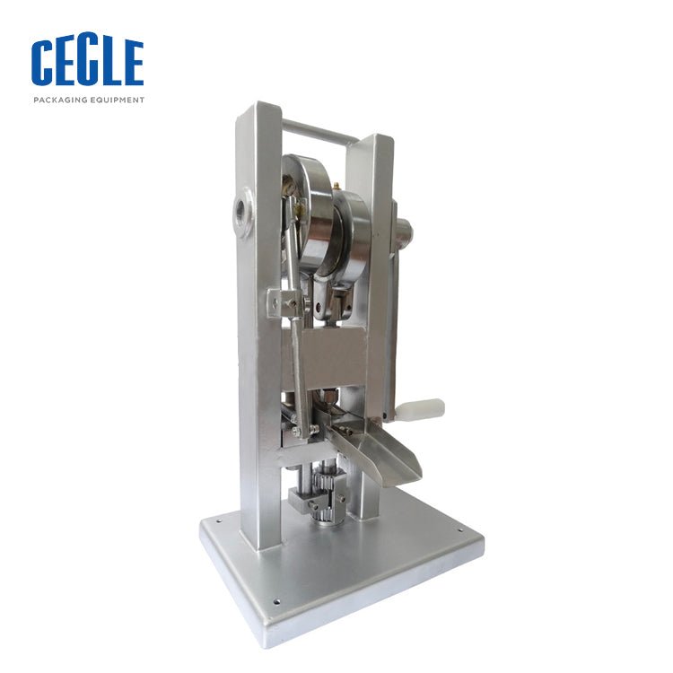 Manual Single Punch Tablet Press Small Easy Operate Hand Tablet Pill Press Machine - CECLE Machine
