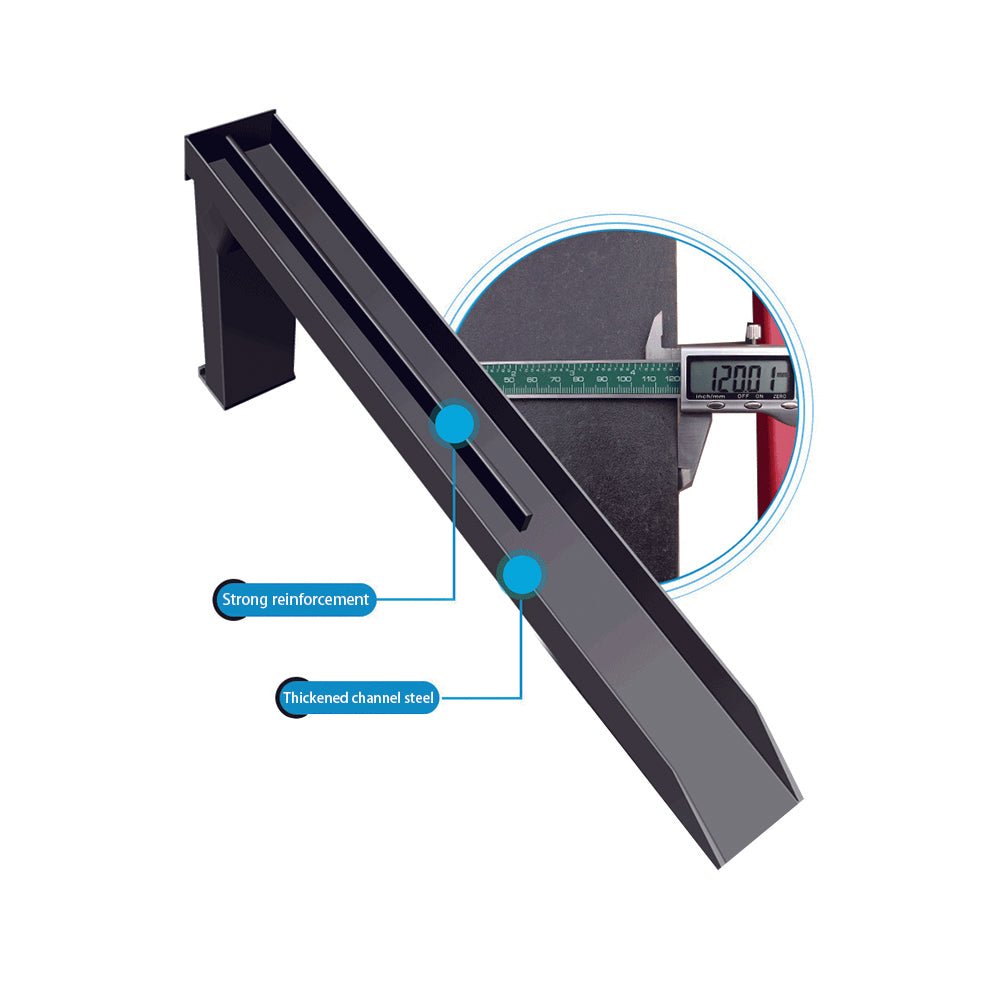 Manual Stacker 2200lbs 63" Lift Height Adjustable Fork - CECLE Machine