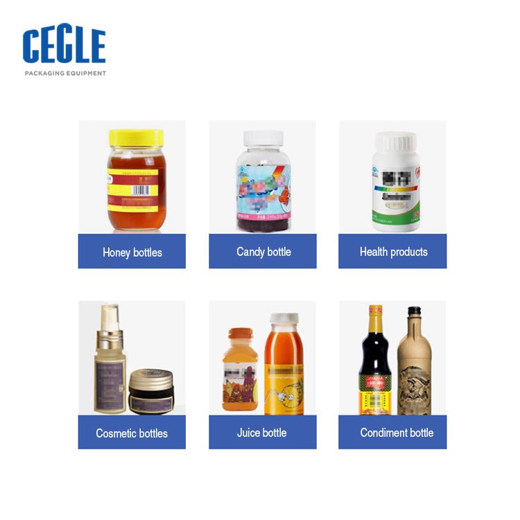 Automatic flat hand sanitizer bottle labeling machine , PET square disinfectant bottle label applicator