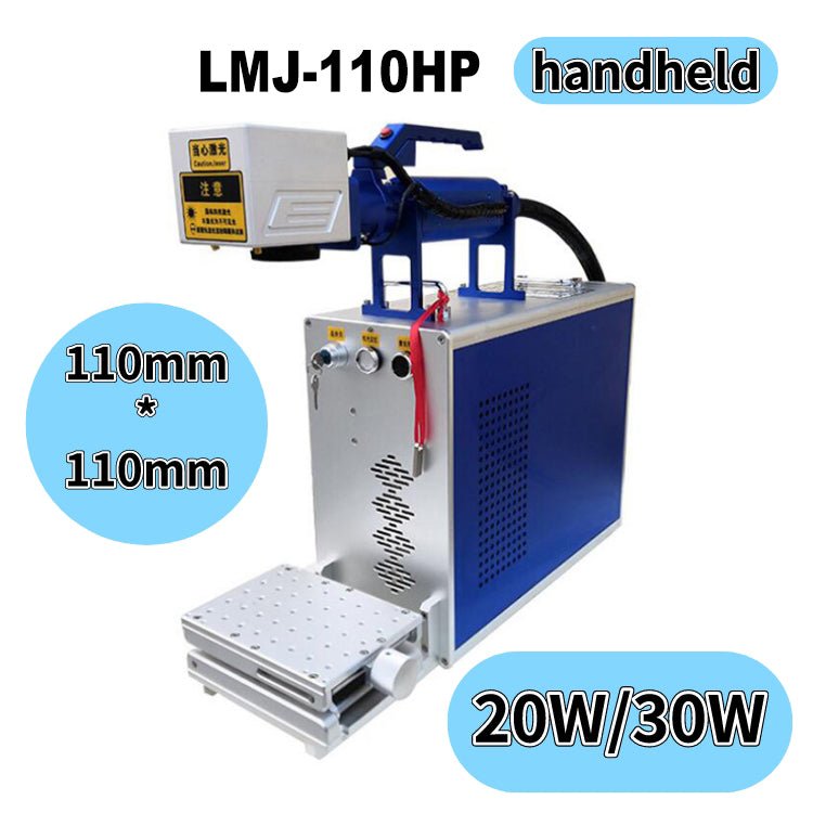 One-piece handheld stable portable fiber laser marking machine for metals&non-metals - CECLE Machine