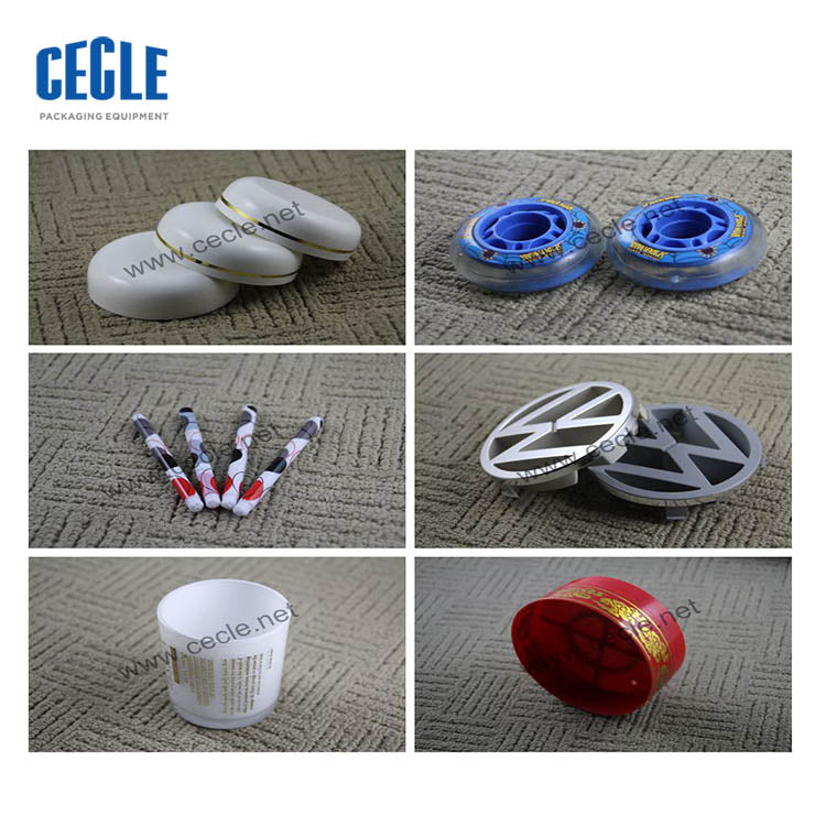 Round surface hot foim stamping machine, Adjustable pen hot stamping machine, Hot foil stamping machine for plastic caps