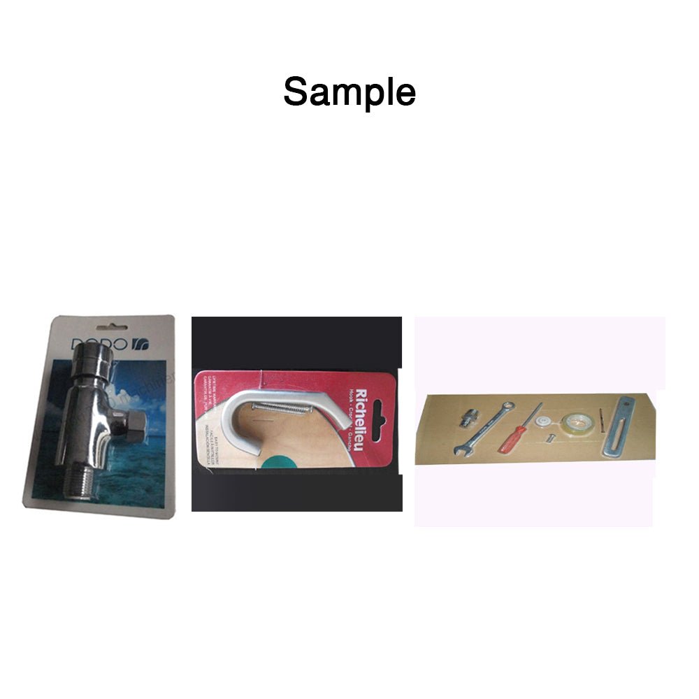 Skin Vacuum Packaging Machine Big Size Thermal PVC And PE Film Skin Packing Machine Ceramic Plate Heating For Hardware Tools