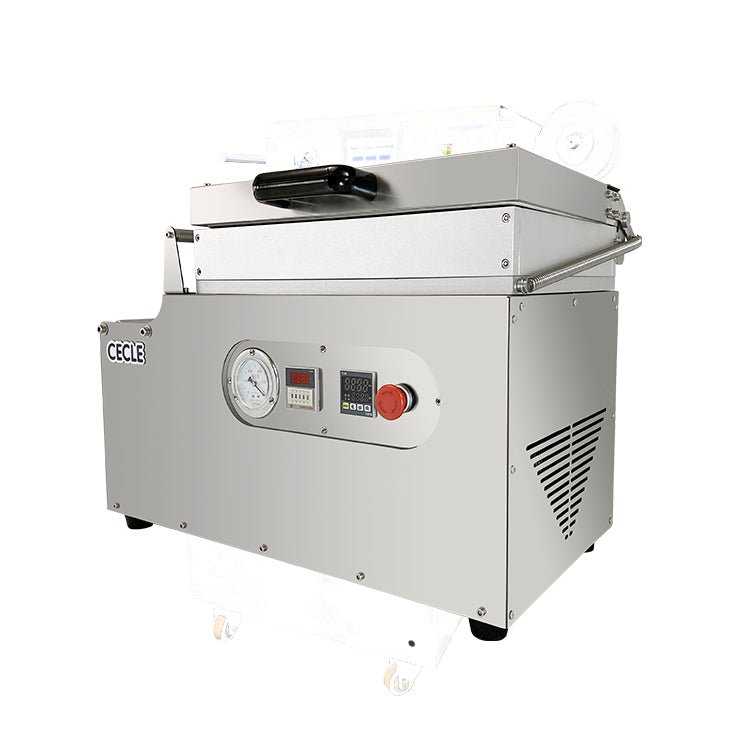 Vacuum skin packaging machine, Desktop skin packaging machine for food, skin pack tray sealer for steak/seafood/meals
