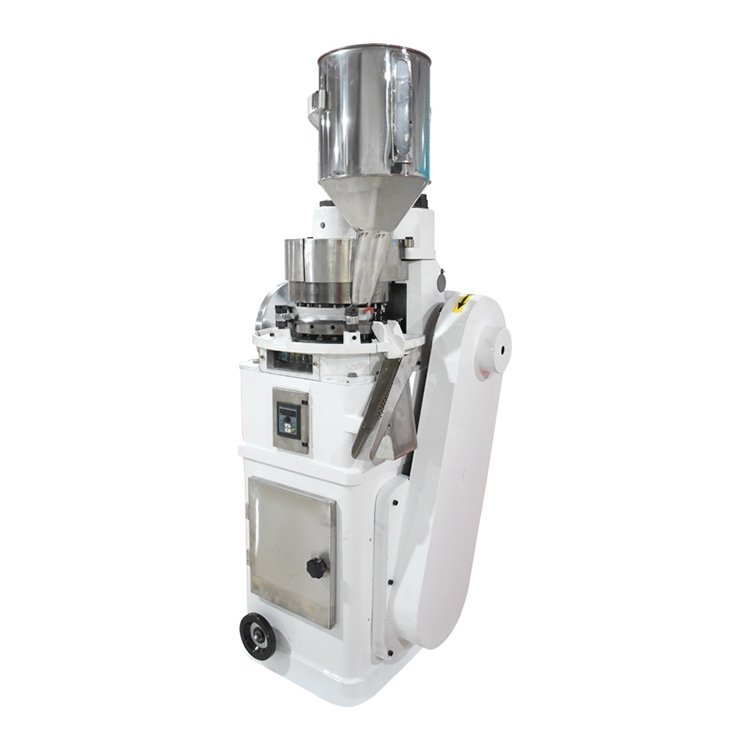 ZP-19 Multi-stroke Iron Effervescent Tablet Making Machine Rotary chemical salt tablet press - CECLE Machine