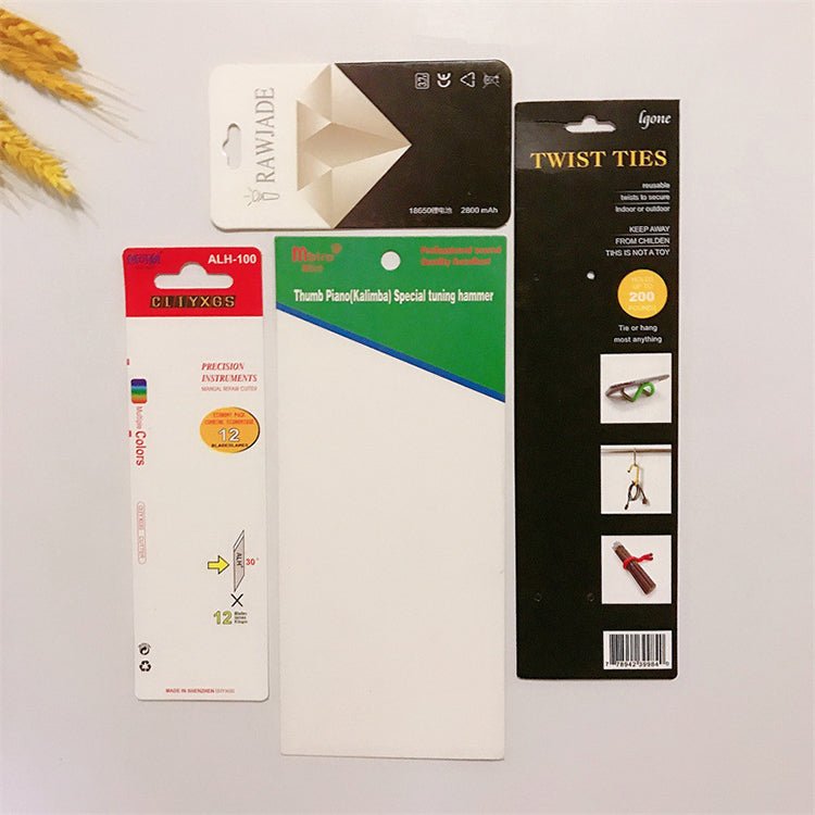 2000 Pcs Product blister paper packaging color card jewelry card tag helmet paper card printing - CECLE Machine