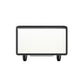 Modern Smart Side Table with Built-in Fridge, Wireless Charging, Temperature Control, Power Socket, USB Ports, Outlet Protection, Induction Light, White 
