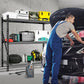 Garage Shelving Heavy Duty 72"H*77"W 6000LBS Heavy Duty Shelving Adjustable 3 Tier Metal Shelving