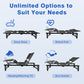 Adjustable Bed Base Frame Head and Foot Incline Quiet Motor King Size Zero Gravity
