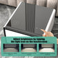 Modern Smart Side Table with Built-in Fridge, Wireless Charging, Temperature Control, Power Socket, USB Ports, Outlet Protection, Induction Light, White 