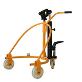 Manual oil drum stacker lifting equipment hydraulic hand lift truck grab oil drum lift