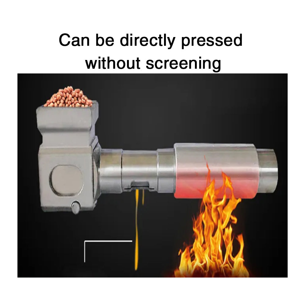 Automatic Small Oil Press Machine Full Stainless Steel Oil Expeller 110V/220V