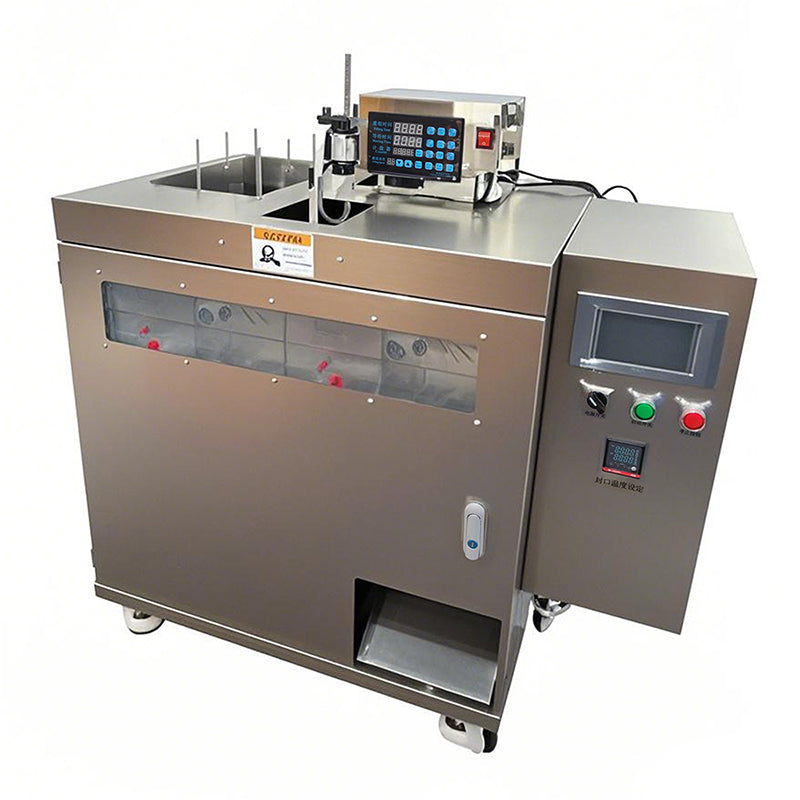 Semi-automatic Stand Up Pouch Filling And Sealing Machine, Liquid Bag Sealing And Packing Machine